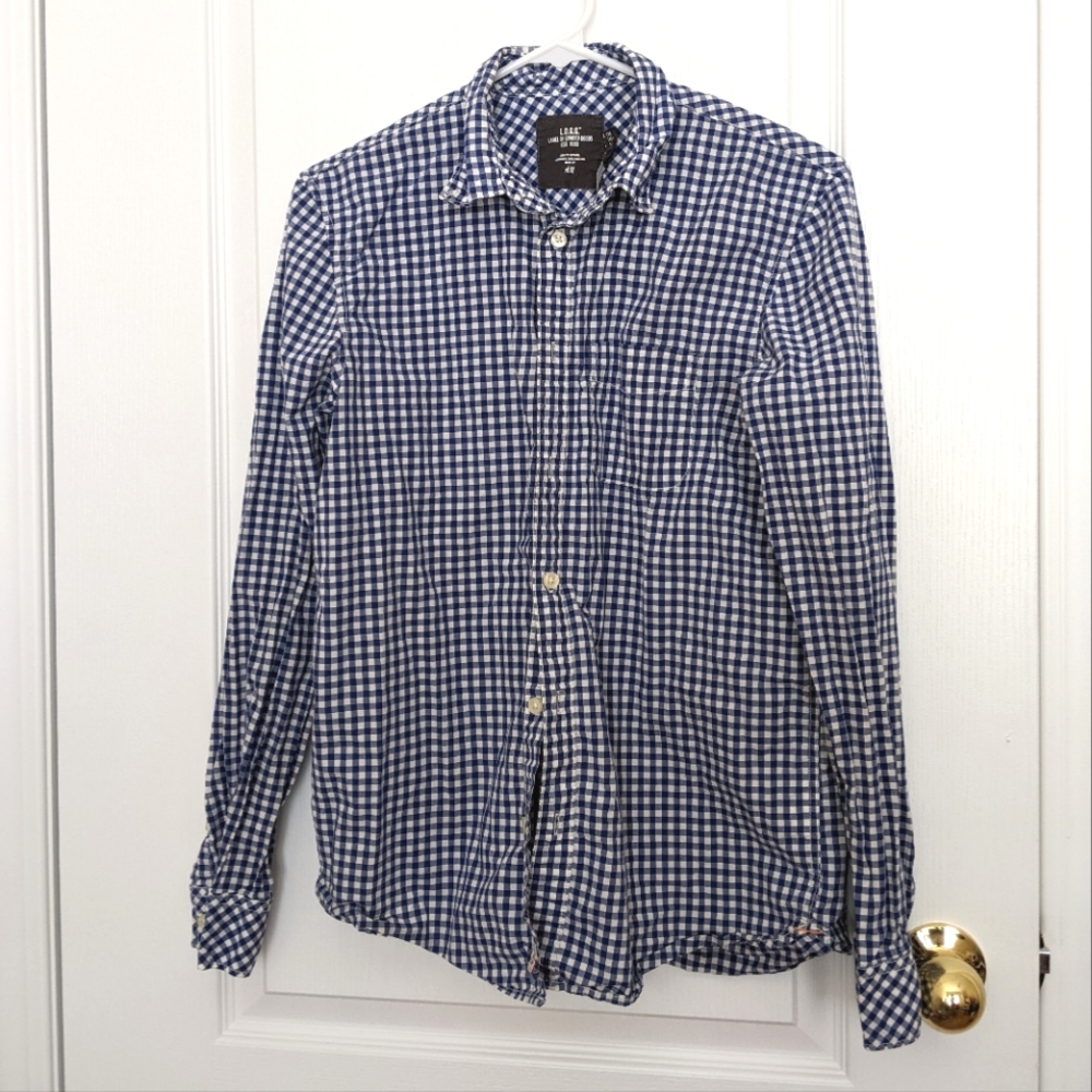 3/$30 H&M LOGG long sleeve mens shirt